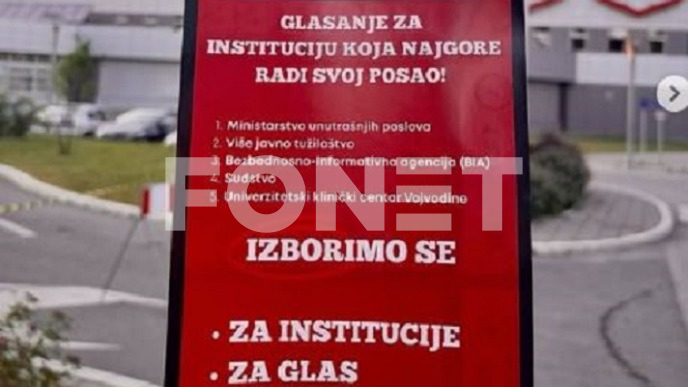 Sudstvo je najgora institucija 